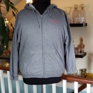 Cabela Signature Womens Cotton Gray Hoodie